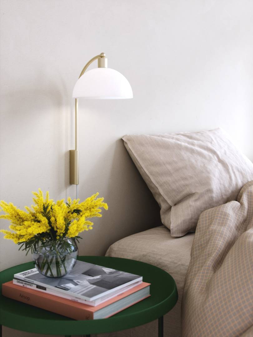 Ellen 20 vägglampa mässing