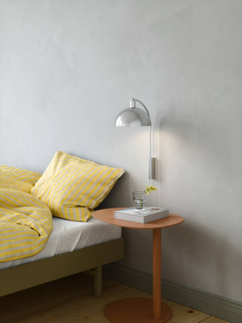 Ellen 20 vägglampa krom