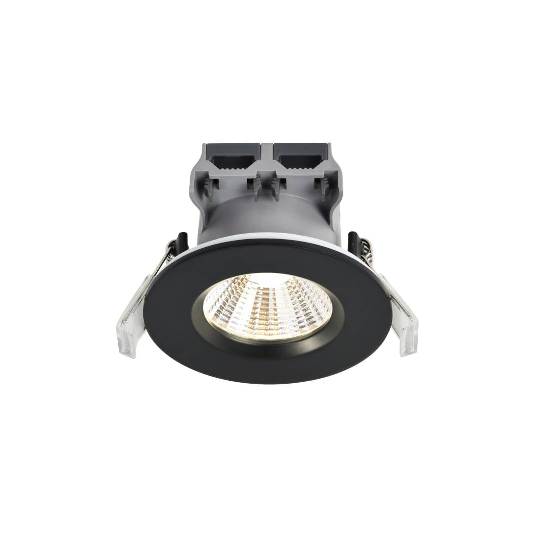 Fremont 3-Kit IP65 2700K LED-alasvalo musta