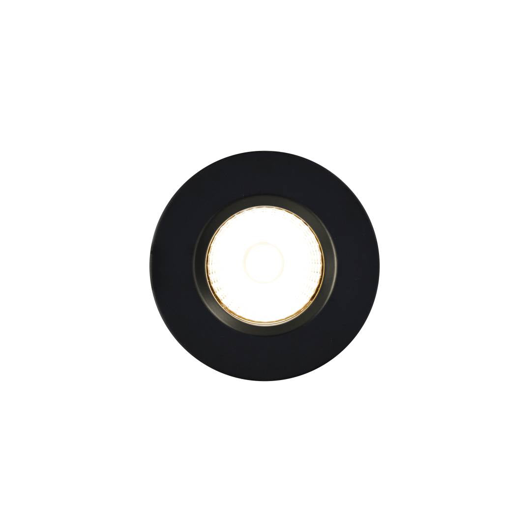 Fremont 3-Kit IP65 2700K LED-alasvalo musta