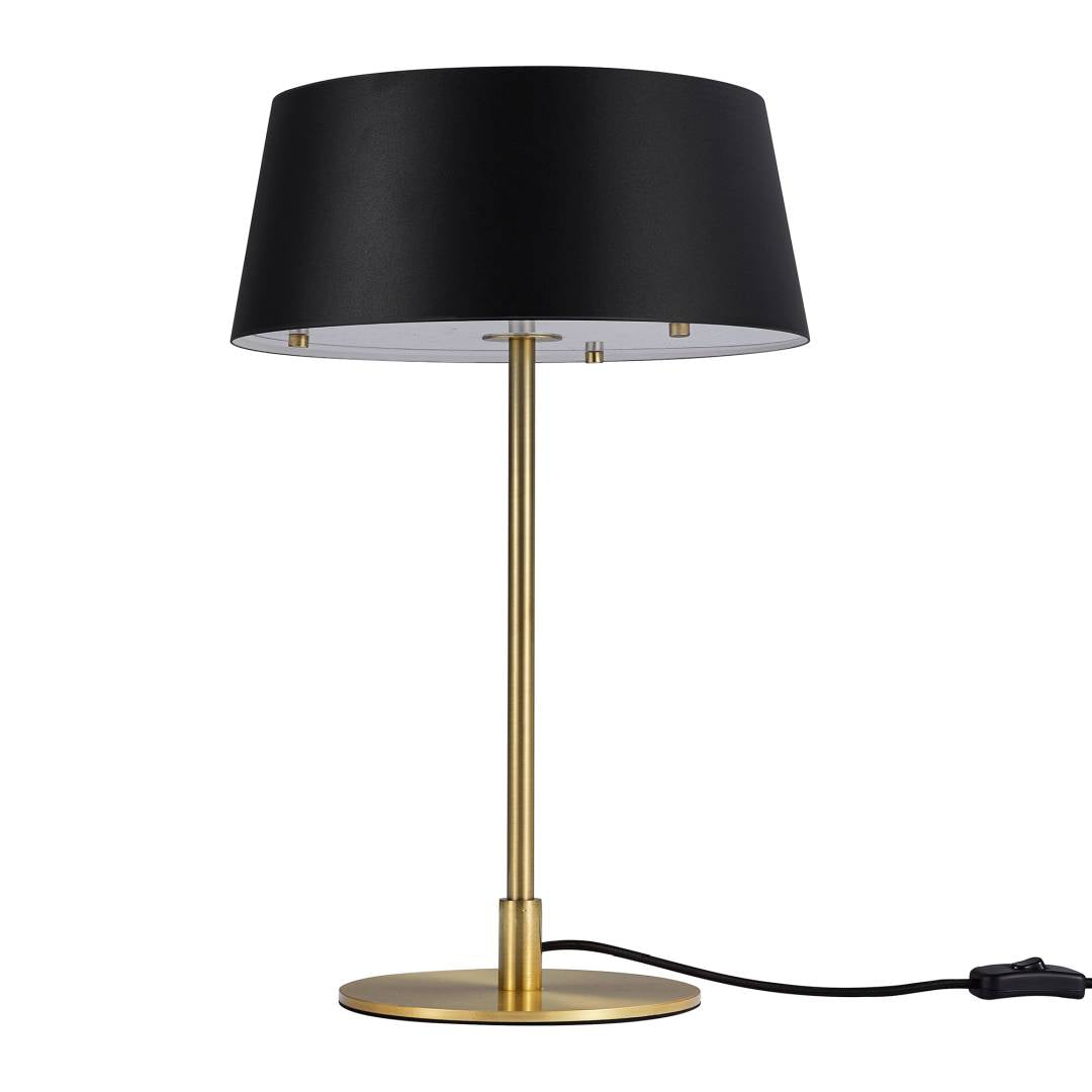 Clasi bordslampa svart/mässing