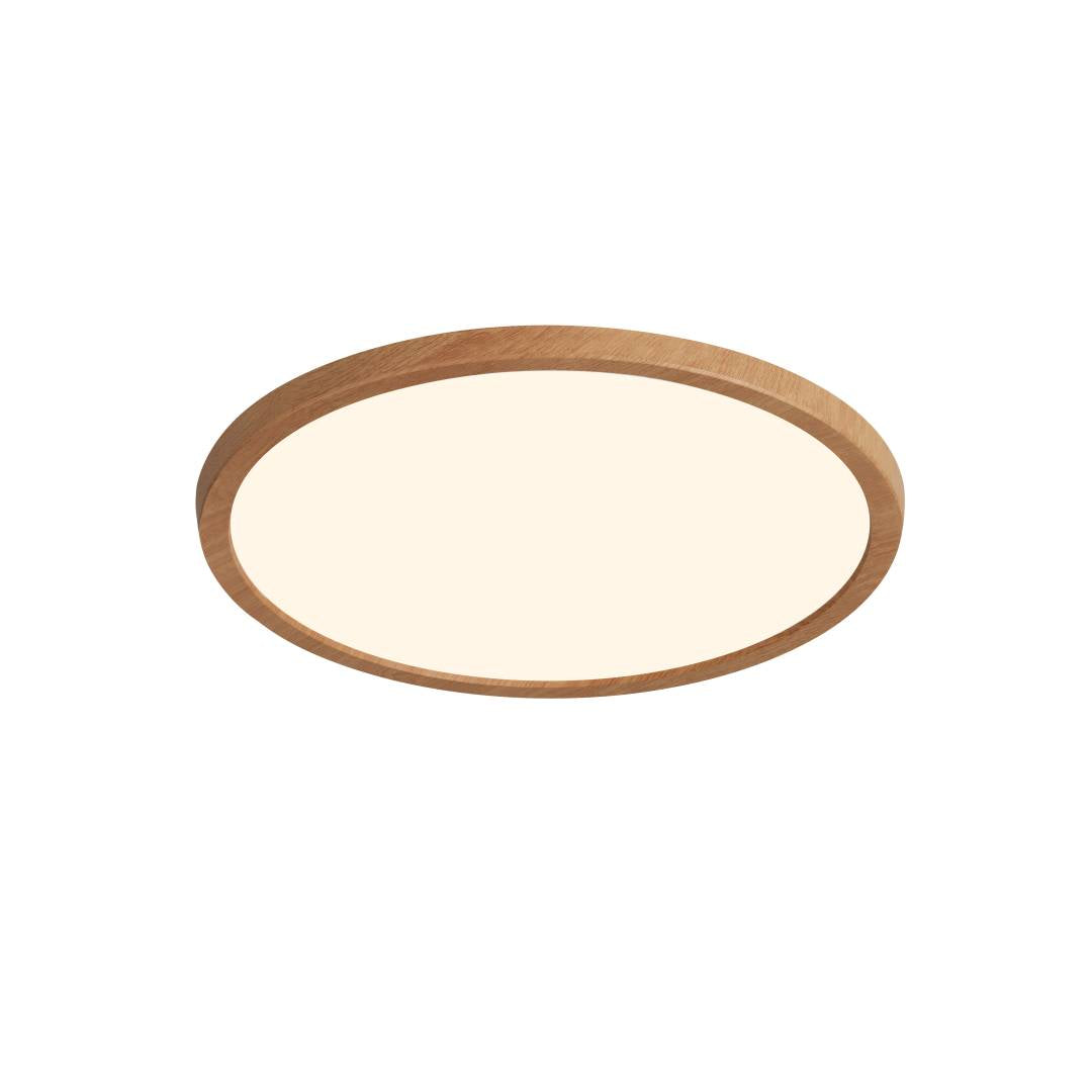 Oja 29 IP54 2700K Dim LED-plafond träfolie