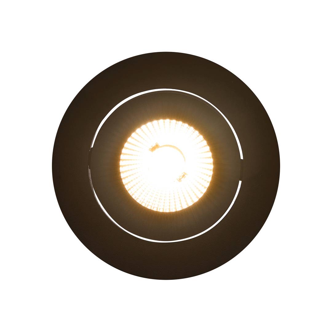 Aliki LED-alasvalo IP44 musta