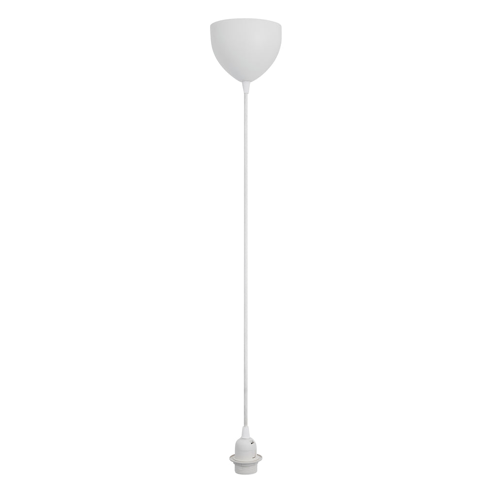 Delux johtosarja 200 cm valkoinen