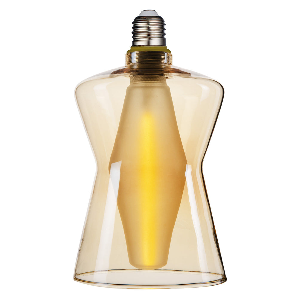 Deco E27 Cone 15 Dim 2700K 320lm amber