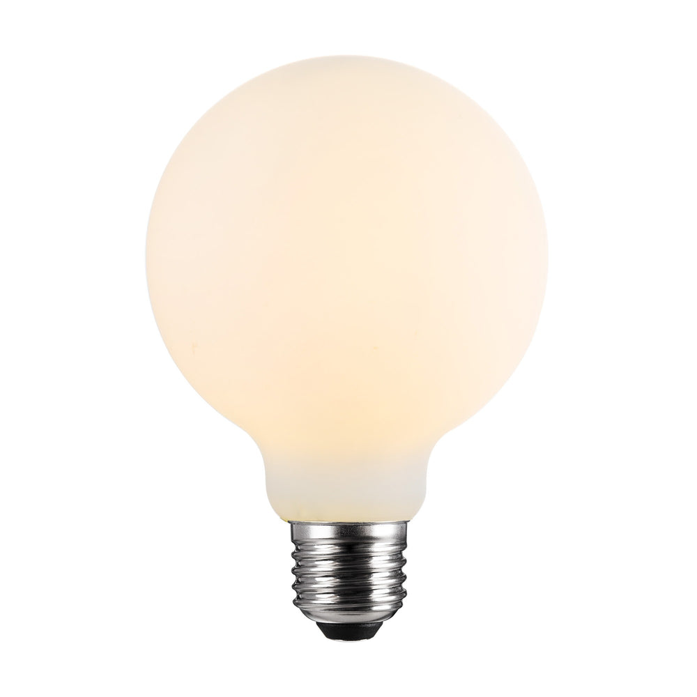 Deco E27 G125 Dim 3000K 806lm opaali