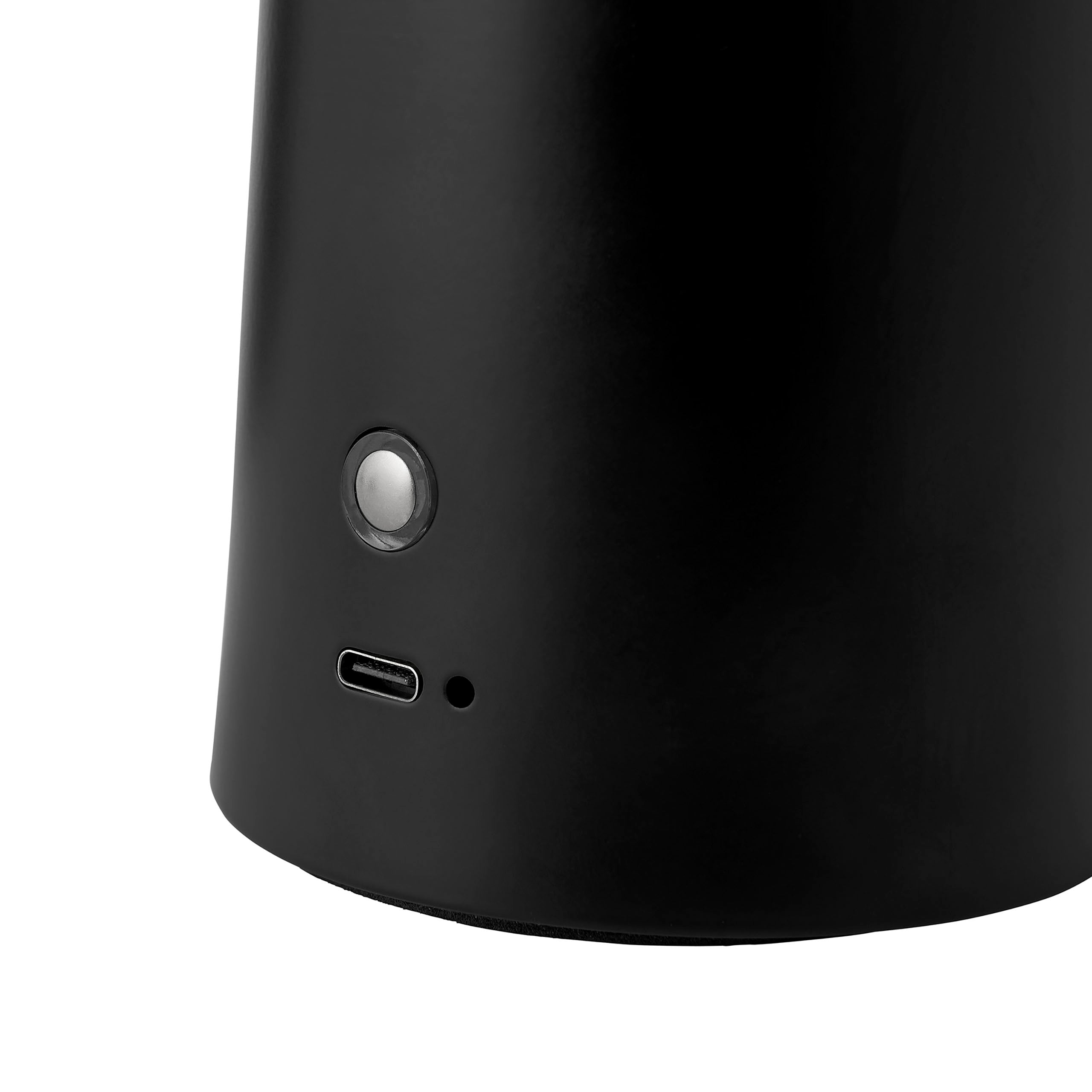 Faye Portable ladattava pöytävalaisin musta