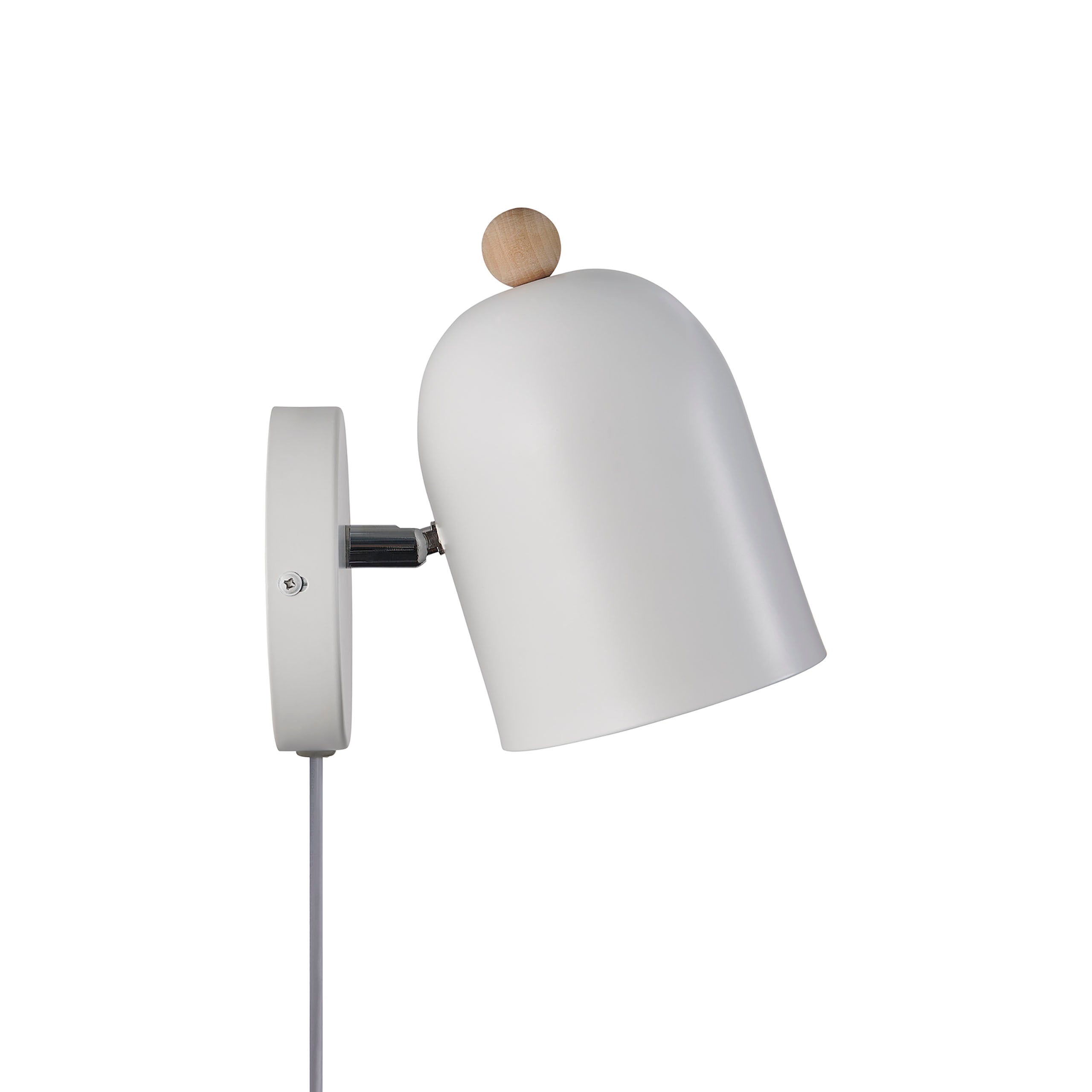 Gaston vägglampa vit