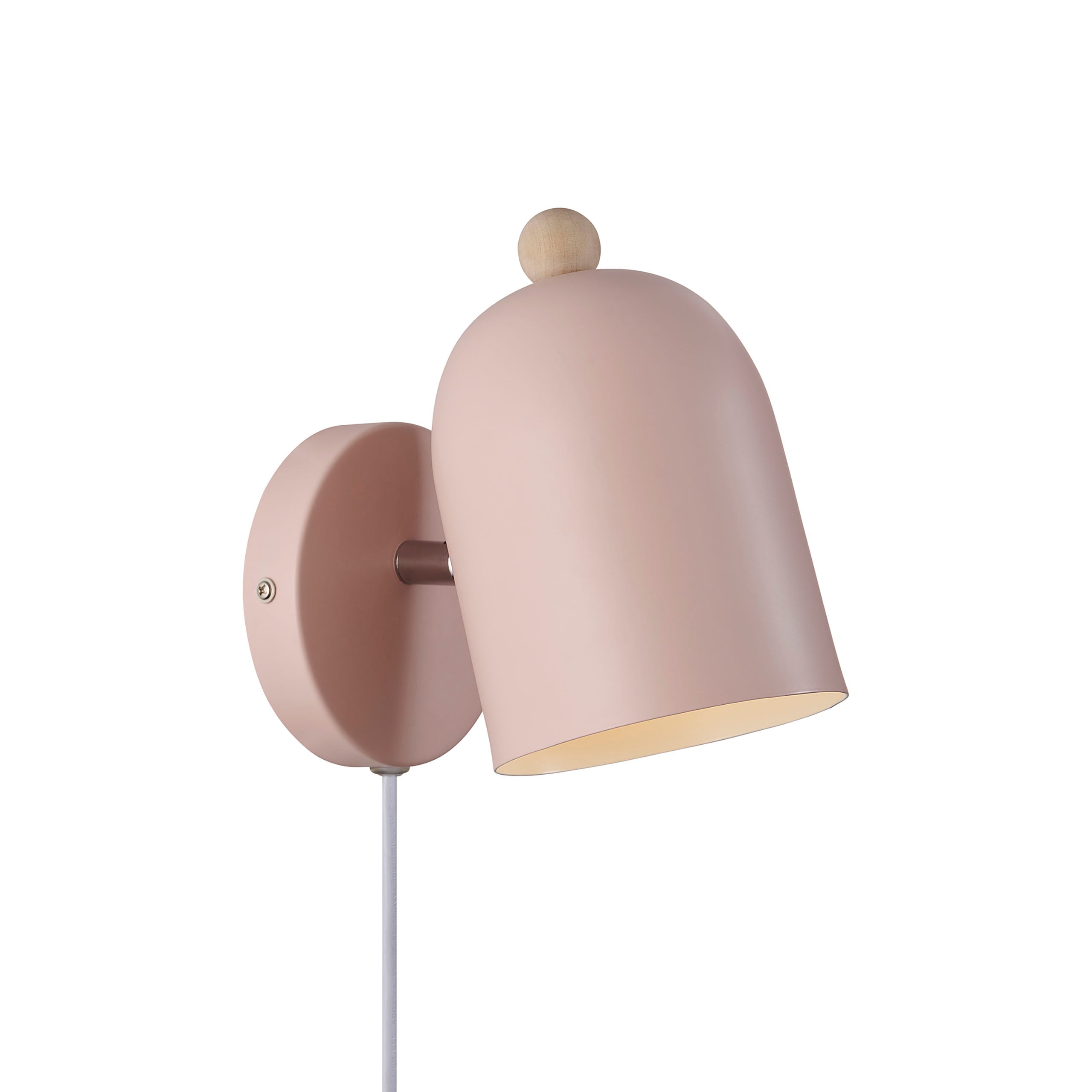 Gaston vägglampa rosa
