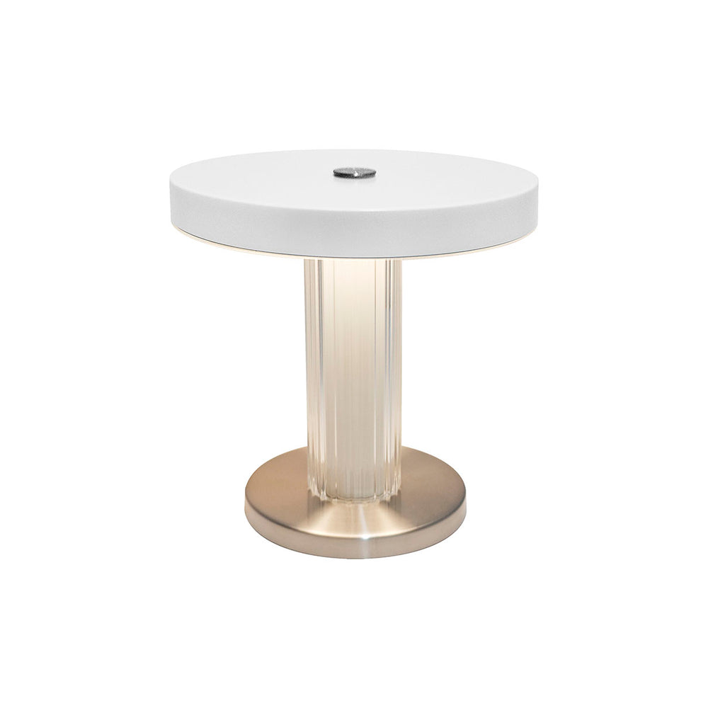 Trezzi uppladdningsbar bordslampa vit