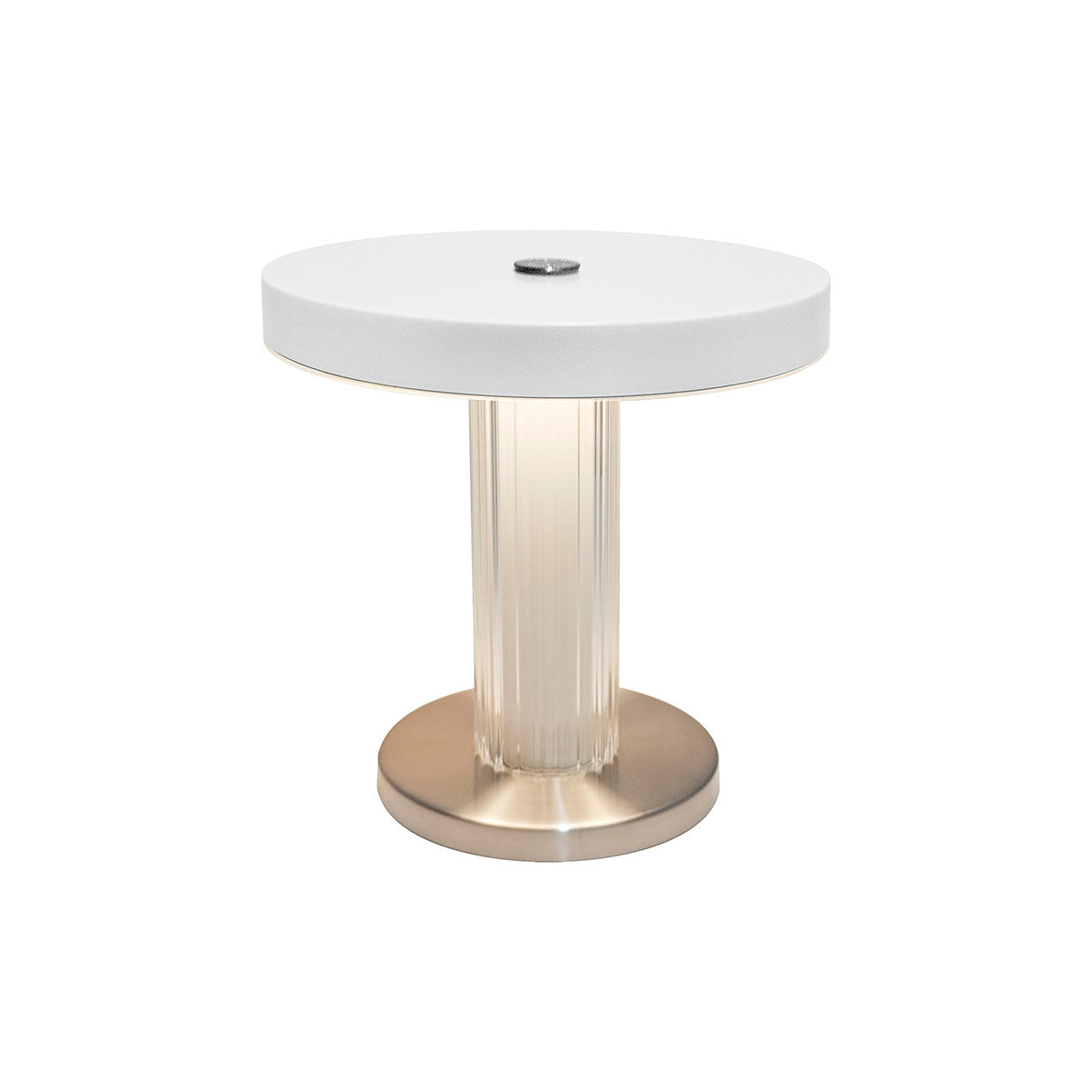 Trezzi uppladdningsbar bordslampa vit