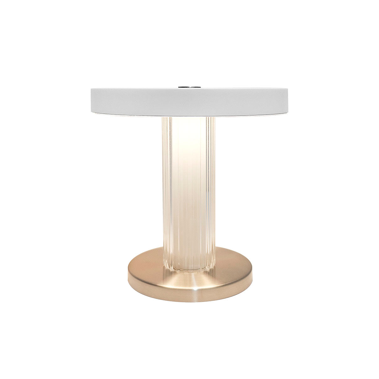 Trezzi uppladdningsbar bordslampa vit