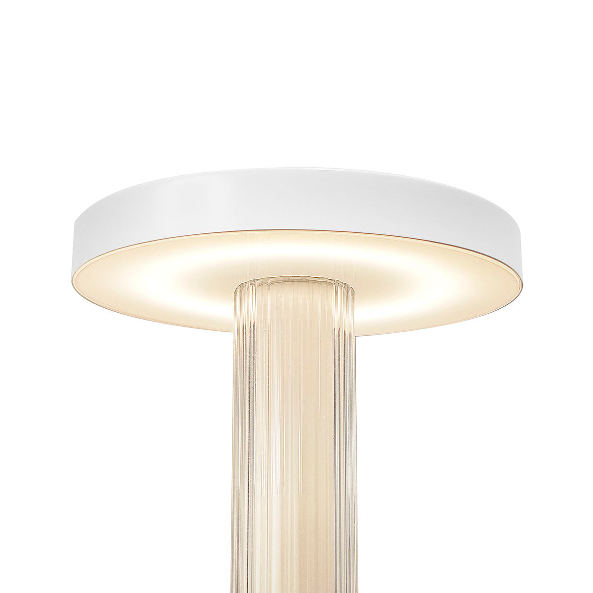 Trezzi uppladdningsbar bordslampa vit