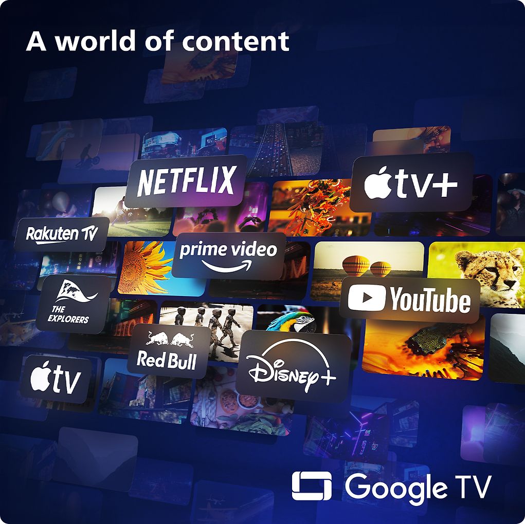 Philips 55" PUS7409 – 4K LED Google TV