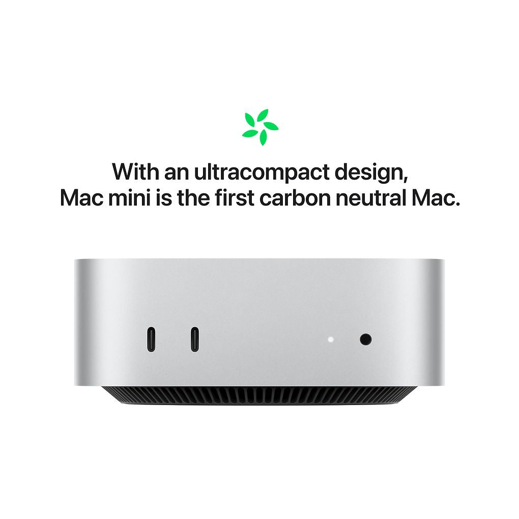 Apple Mac mini M4 16 Gt, 256 Gt -tietokone (MU9D3)