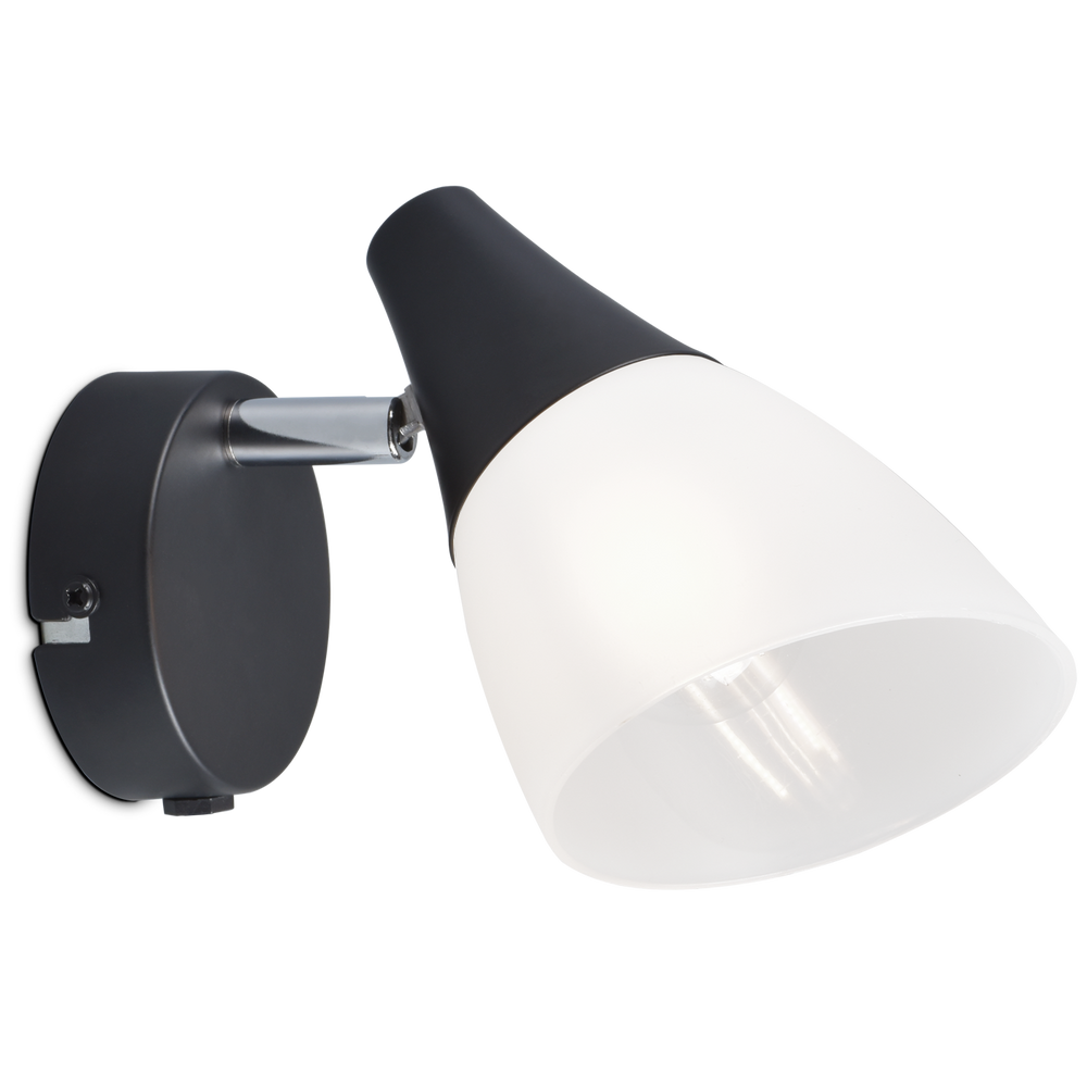 Orion vägglampa Svart