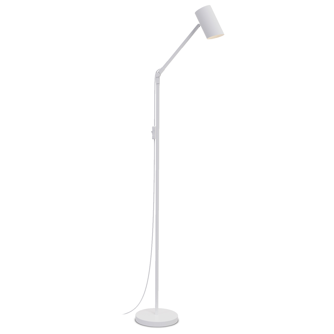 Everly golvlampa Vit