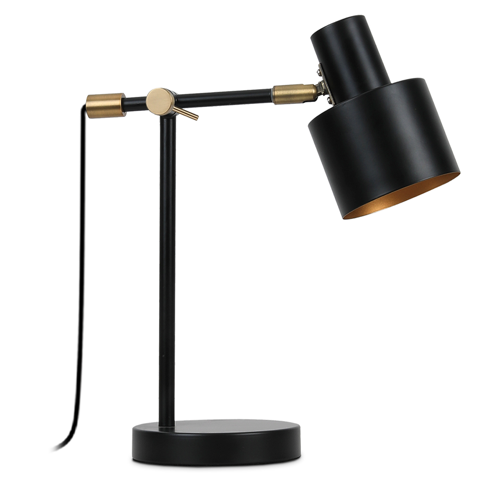 Cassius pöytävalaisin musta