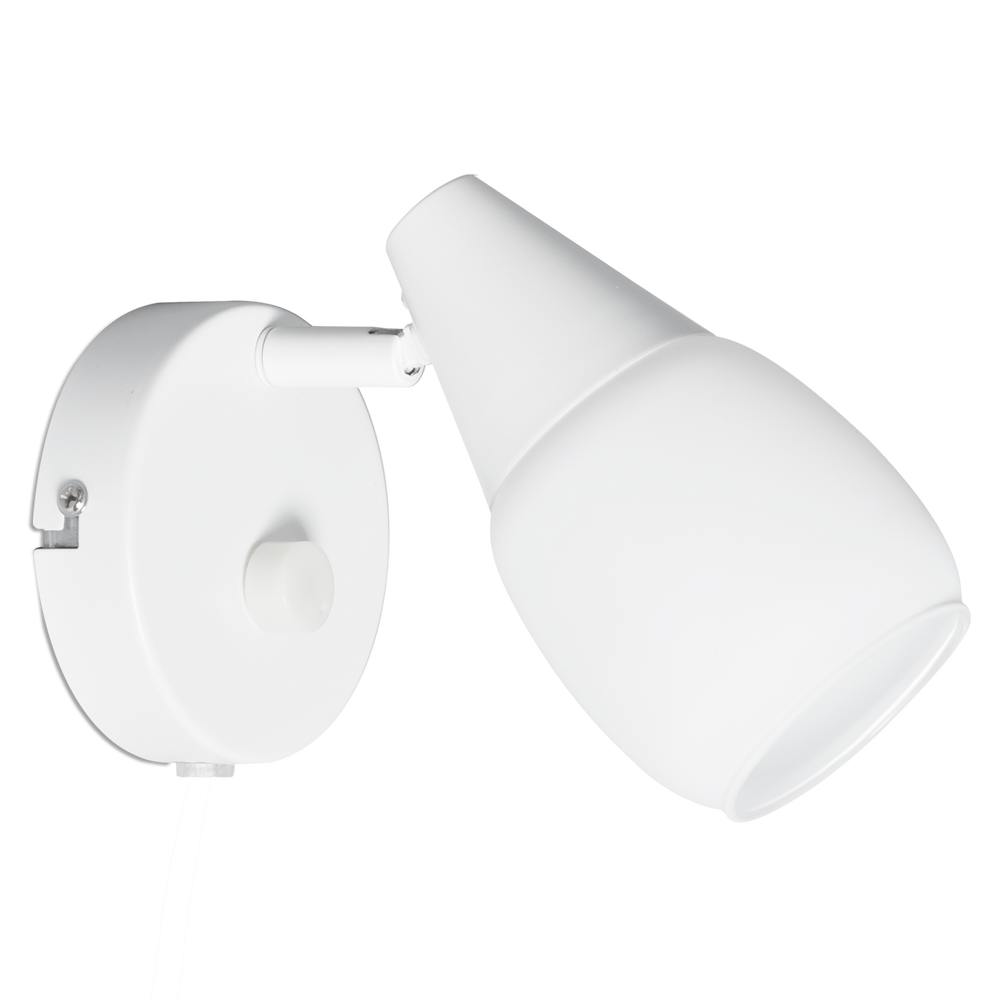 Moon seinävalaisin valkoinen/valkoinen