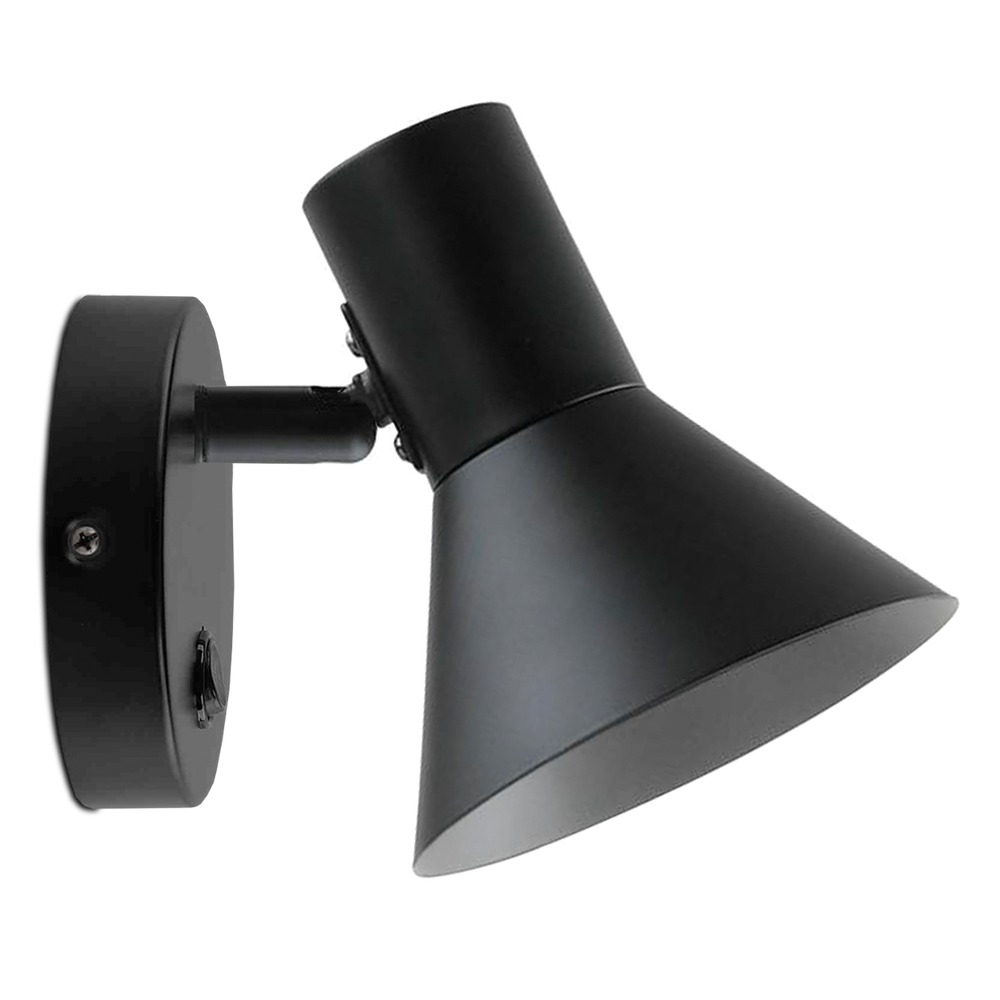 Malone seinävalaisin musta