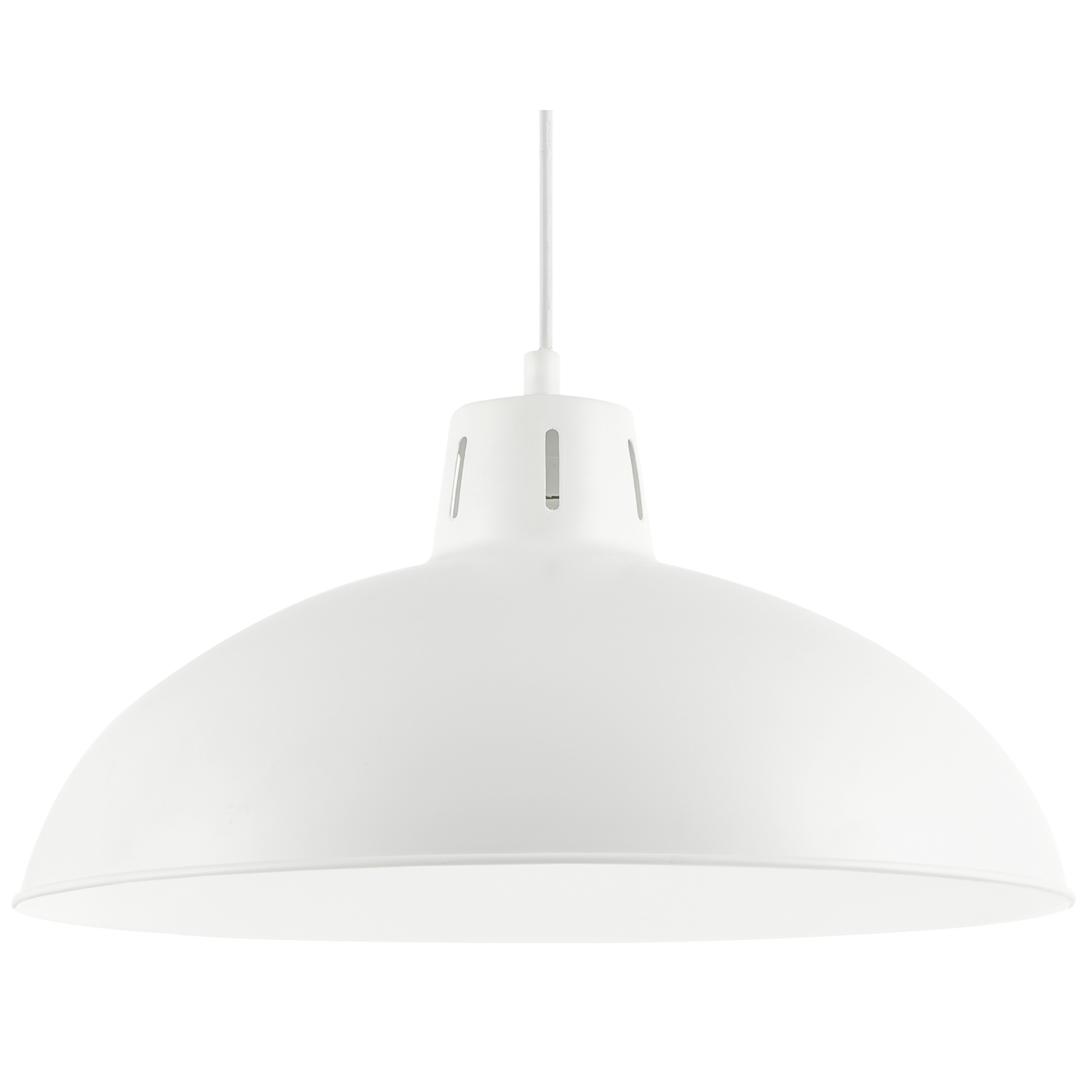 Chris Ø37 pendellampa vit