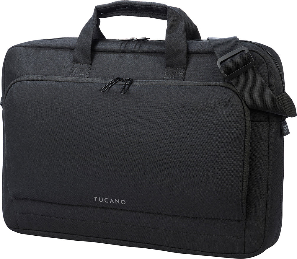 Tucano Star 15,6" -tietokonelaukku, musta – kuva 1