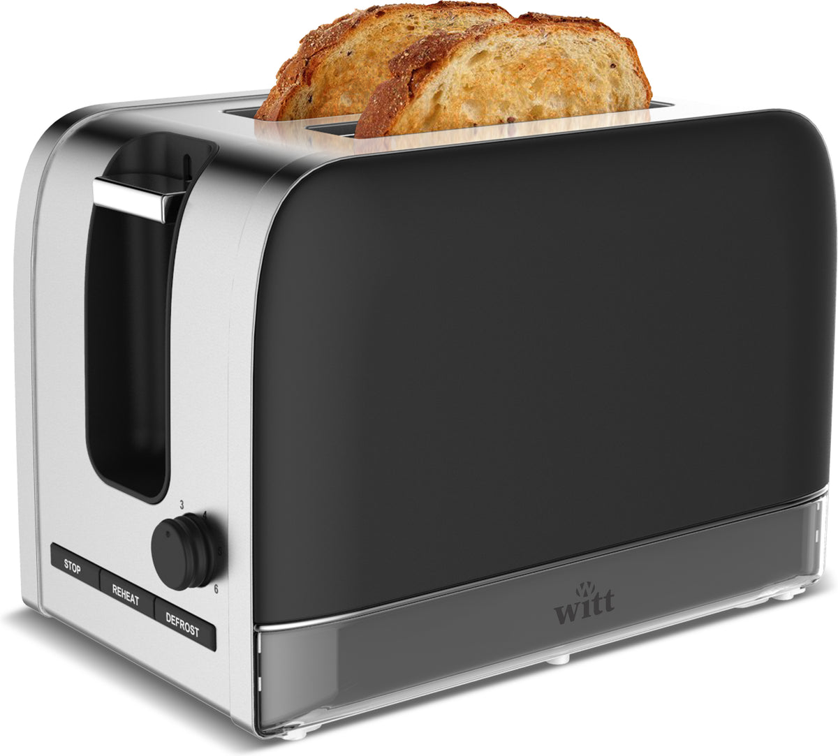 Witt Classic WCT800B -leivänpaahdin, musta