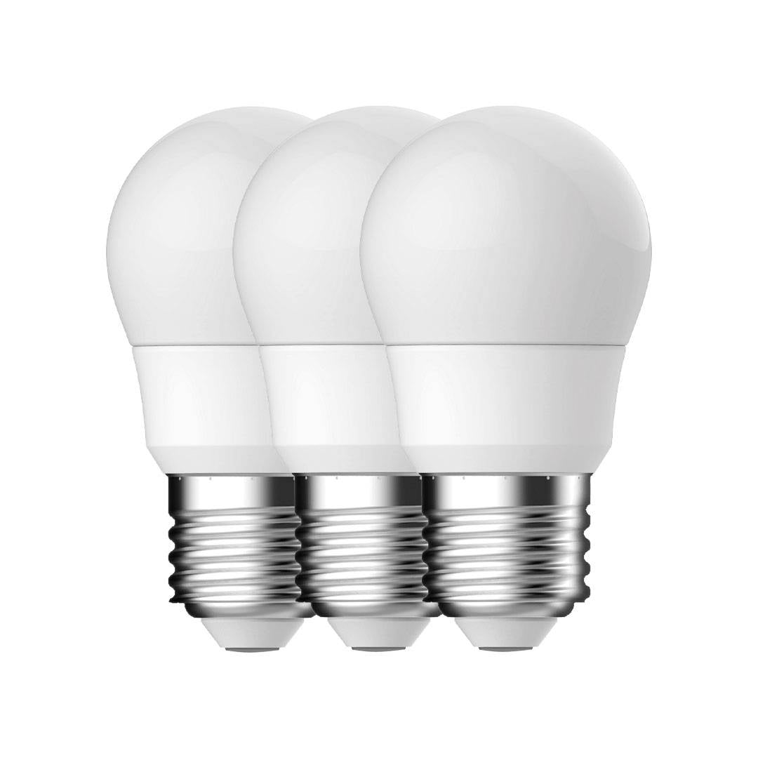 E27 G45 2700K 250lm huurre 3-pack