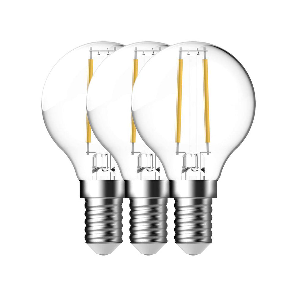 E14 G45 2700K 470lm kirkas 3-pack