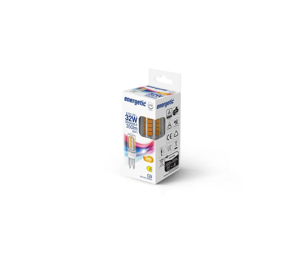G9 Dim 3000K 350lm kirkas
