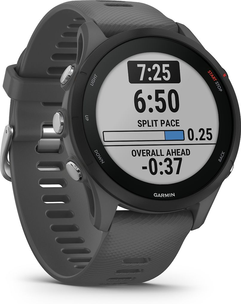 Garmin Forerunner 255 sportklocka, skiffergrå