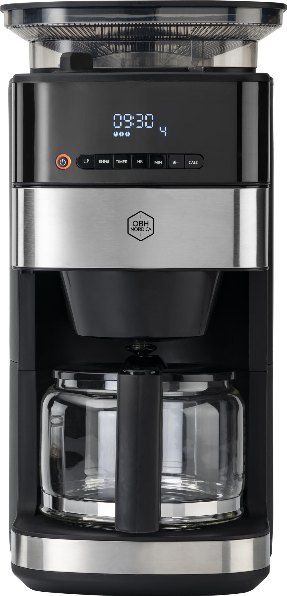 OBH Nordica Grind Aroma -kahvinkeitin, musta – tuotekuva 2