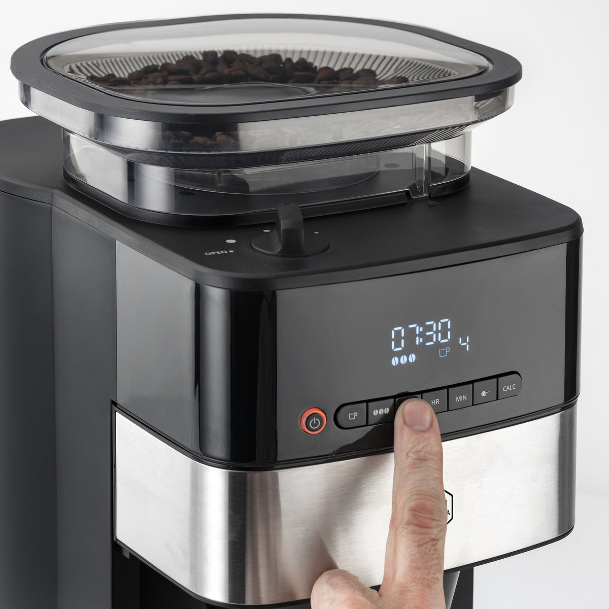 OBH Nordica Grind Aroma -kahvinkeitin, musta – tuotekuva 4