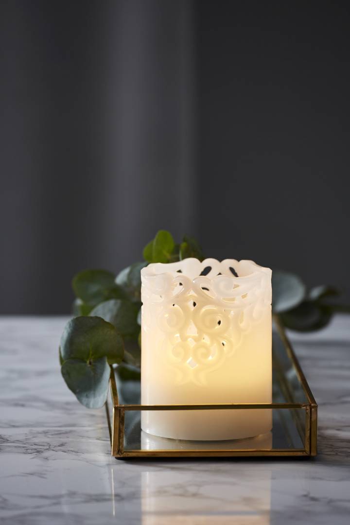 Star trading Clary LED-ljus vit