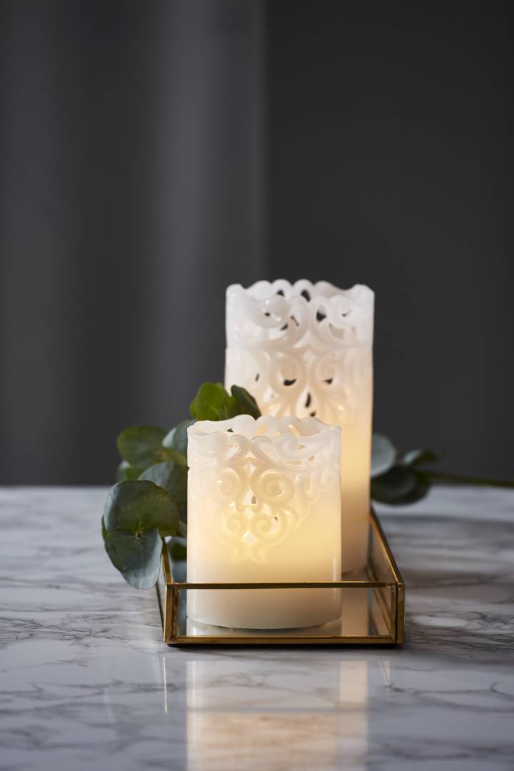 Star trading Clary LED-ljus vit