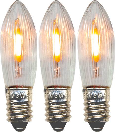 Star trading Universal LED varalamppu E10 0,1-0,5W 14-55V 3 kpl