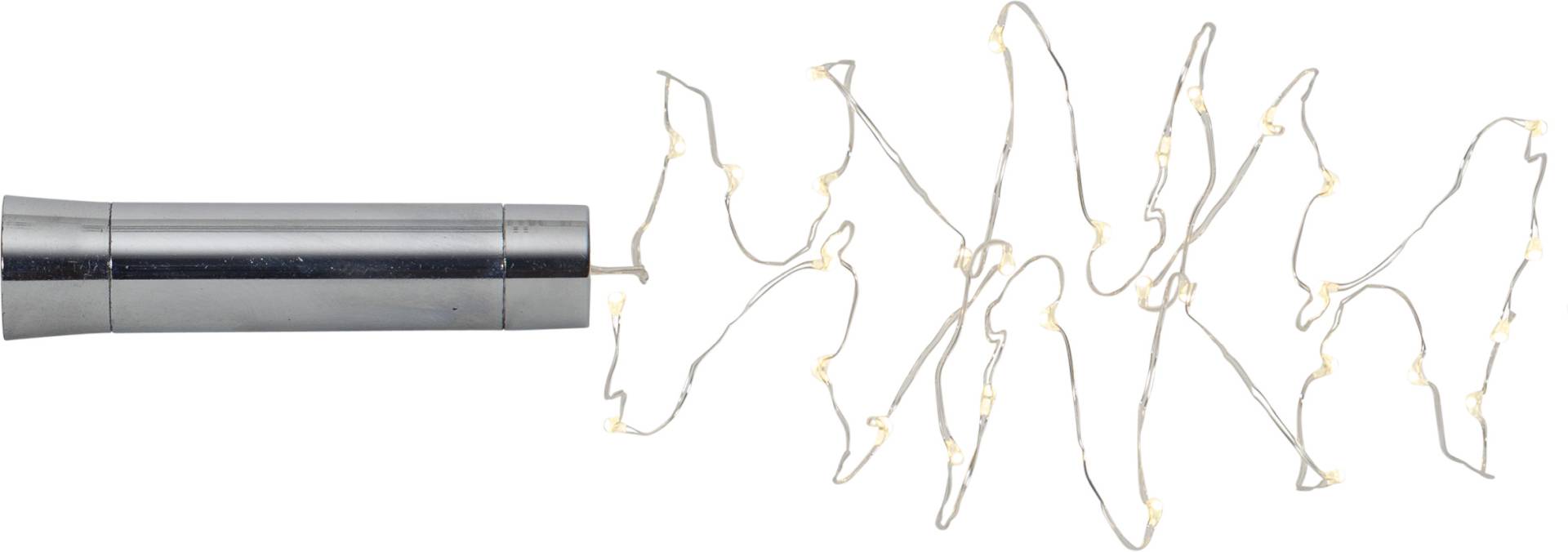 Dew Drop Tube-lampset 40L silver 200 cm