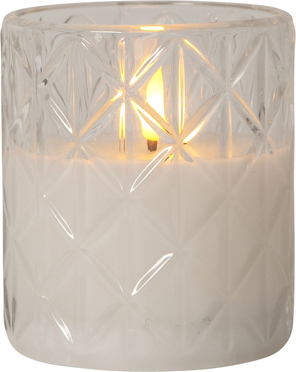 Star trading Flamme Romb LED-ljus klar 10 cm