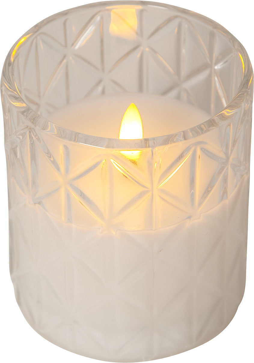 Star trading Flamme Romb LED-ljus klar 10 cm