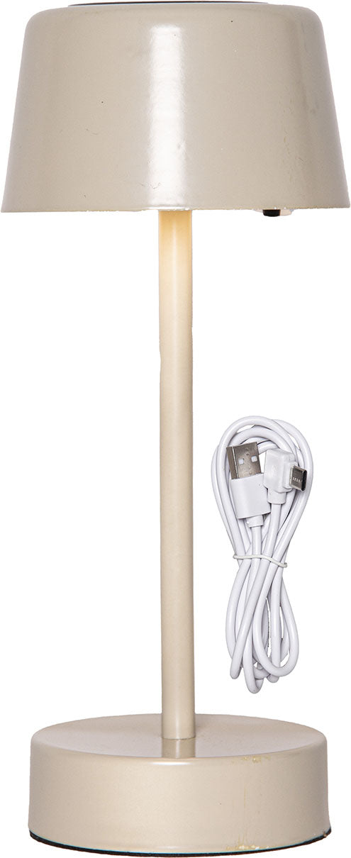 Solei solcellslampa beige