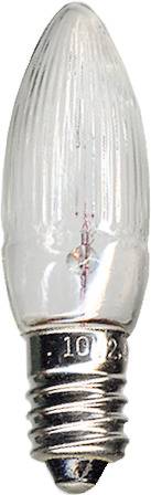 Star trading Reservlampa klar E10 3W 14V 3-pack