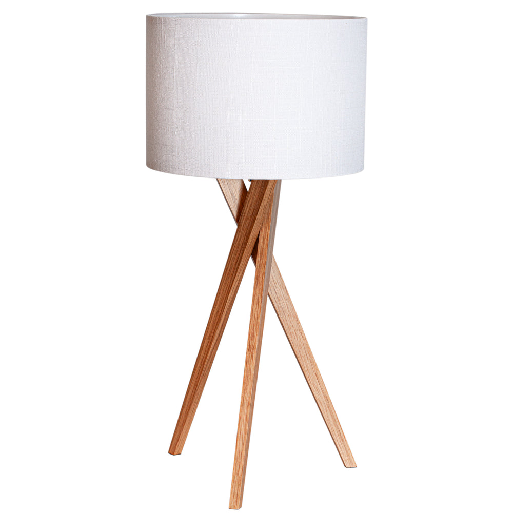 Vega pöytävalaisin tammi/valkoinen
