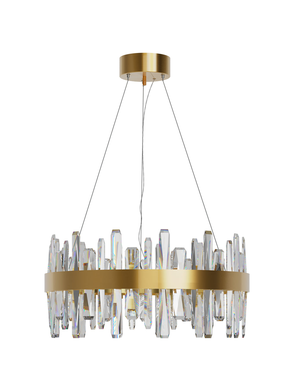 Triumph riippuvalaisin Ø60 messinki / kirkas