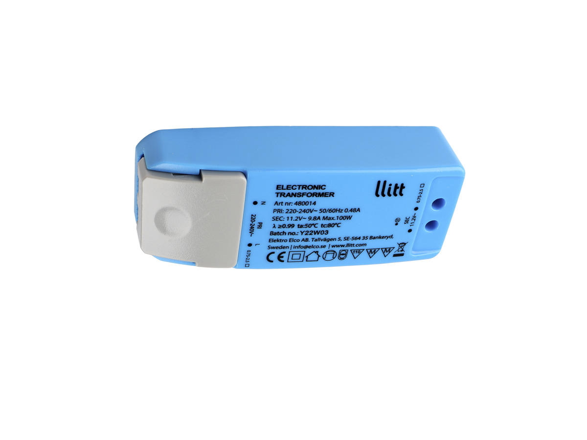 Llitt Thea muuntaja 12V AC 0-100W