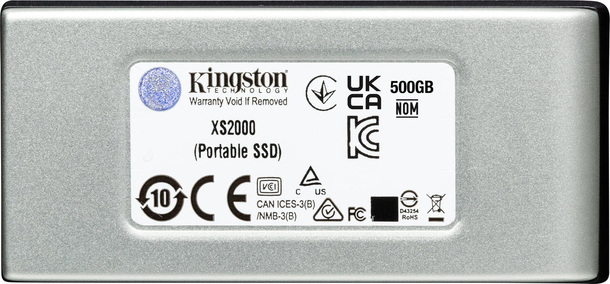 Kingston XS2000 -ulkoinen SSD-levy, 2 Tt – kuva 3
