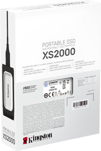 Kingston XS2000 -ulkoinen SSD-levy, 2 Tt – kuva 6