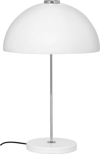 Innolux Kupoli -pöytävalaisin, E27, harmaa, kromi