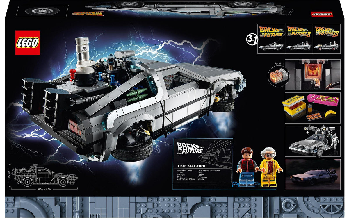 LEGO Creator Expert 10300 BTTF DeLorean – kuva 6