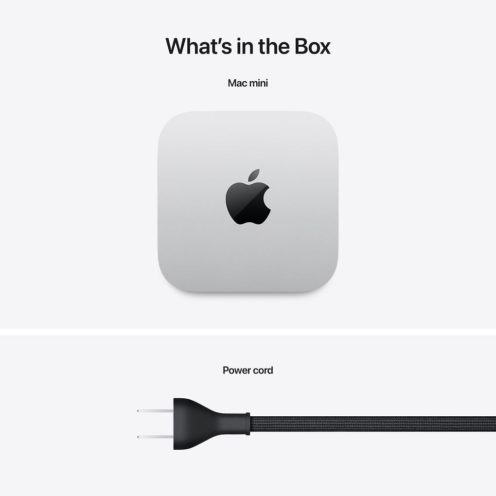 Apple Mac mini M4 16 Gt, 256 Gt -tietokone (MU9D3)