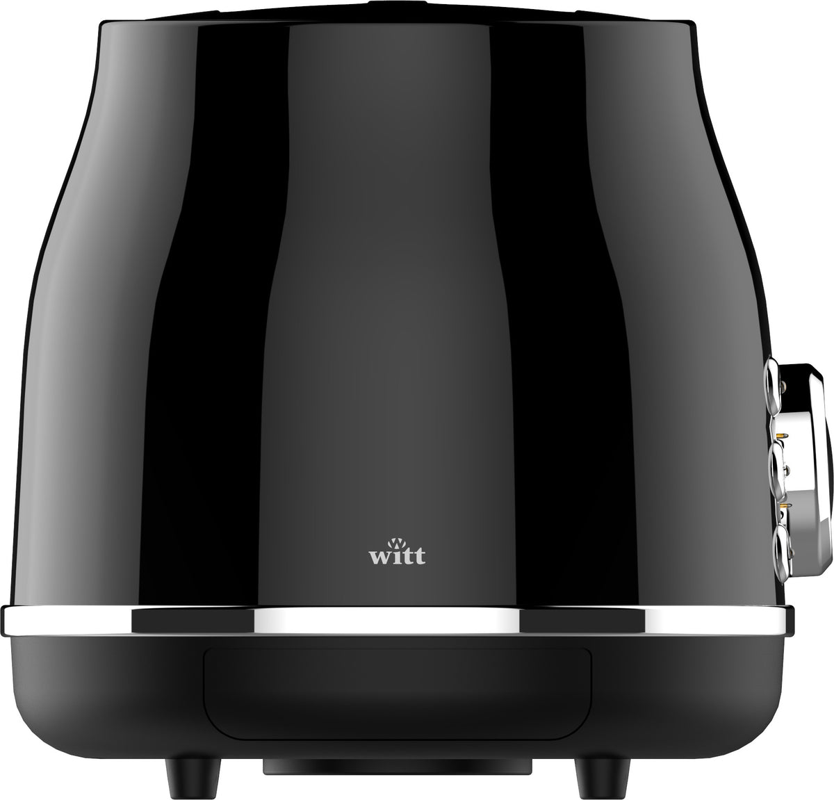 Witt Premium Retro WPRT -leivänpaahdin, musta